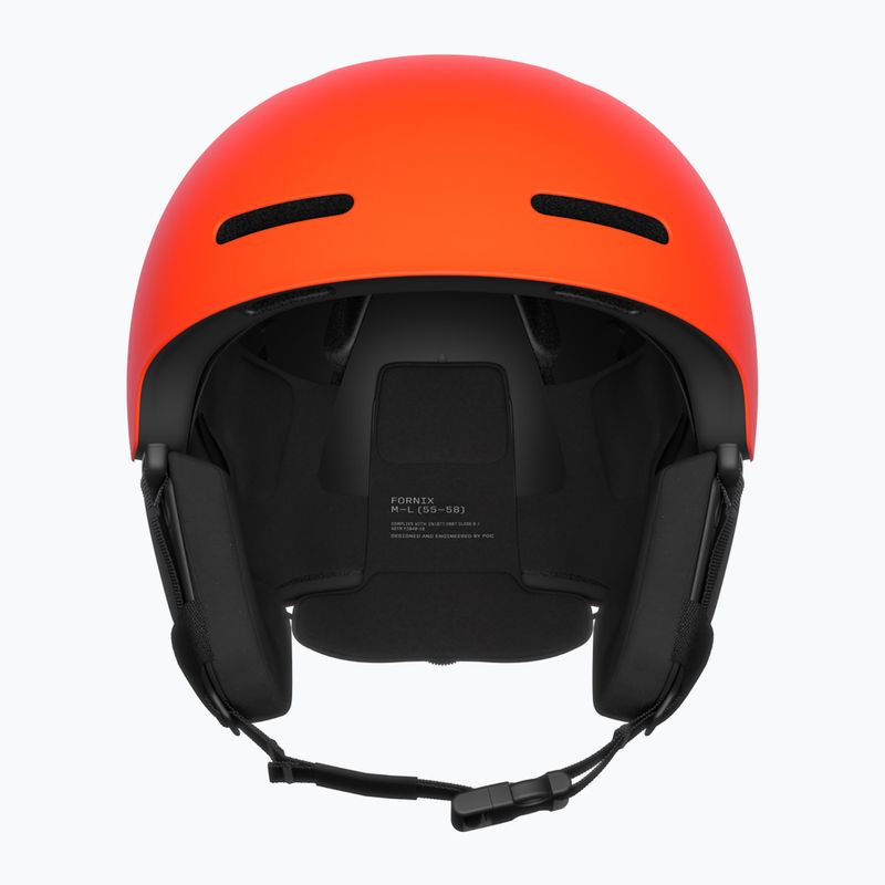 Lyžařská helma POC Fornix MIPS fluorescent orange matt 3