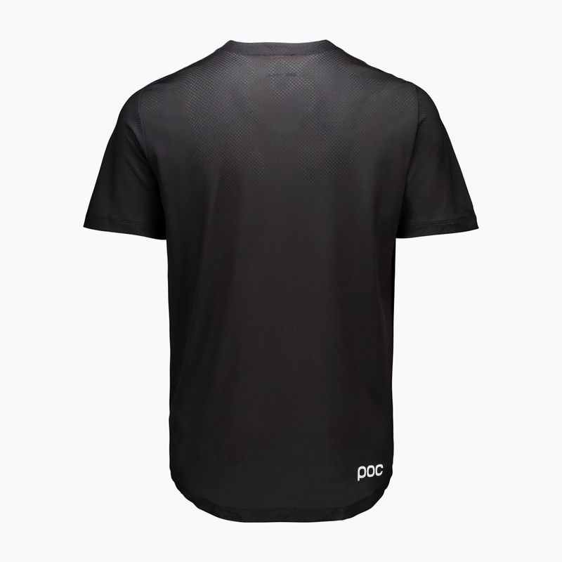 Pánský cyklistický dres  POC Motion Air Jersey uranium black 2