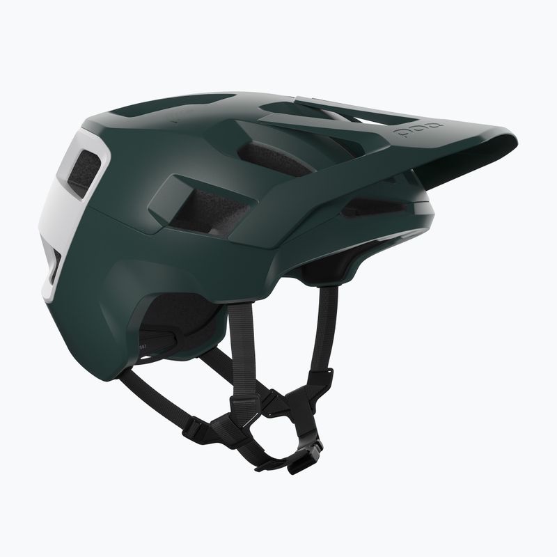 Cyklistická přilba POC Kortal Race MIPS pargasite green matt/hydrogen white matt