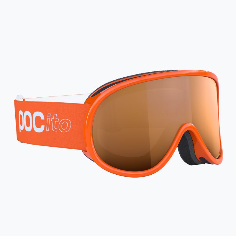 Dětské lyžařské brýle POC POCito Retina Jr S2 fluorescent orange/partly sunny light orange 5