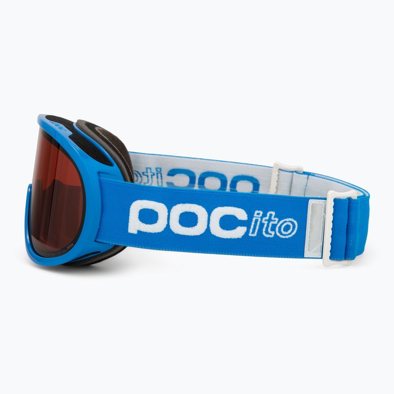 Dětské lyžařské brýle POC POCito Retina Jr S2 fluorescent blue/partly sunny light orange 4