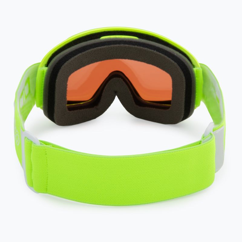 Dětské lyžařské brýle POC POCito Opsin fluorescent yellow/green/partly sunny light orange 3
