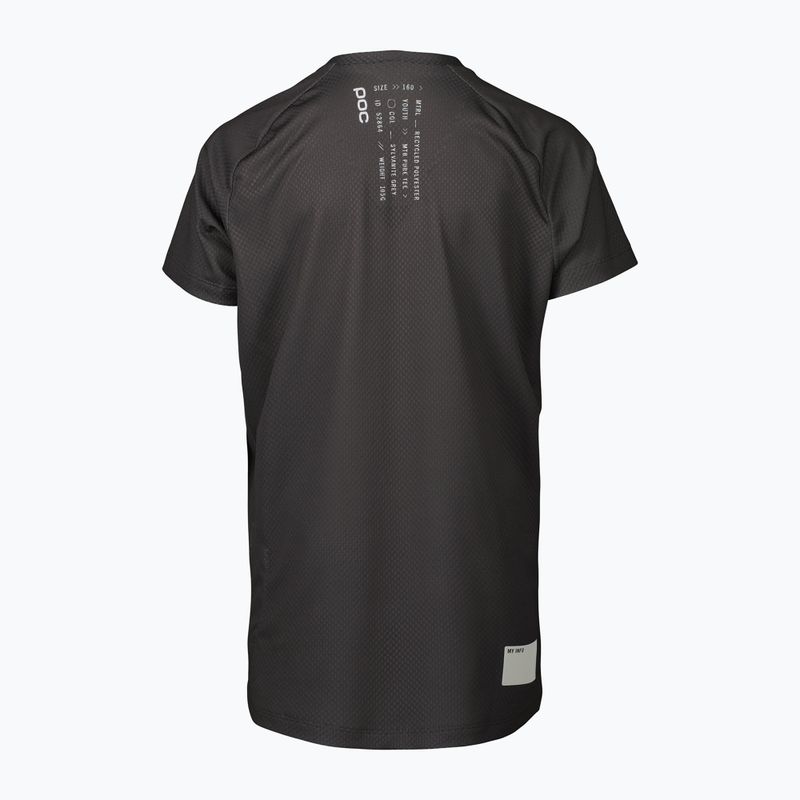 Dětský cyklistický dres POC Essential MTB sylvanite grey 2