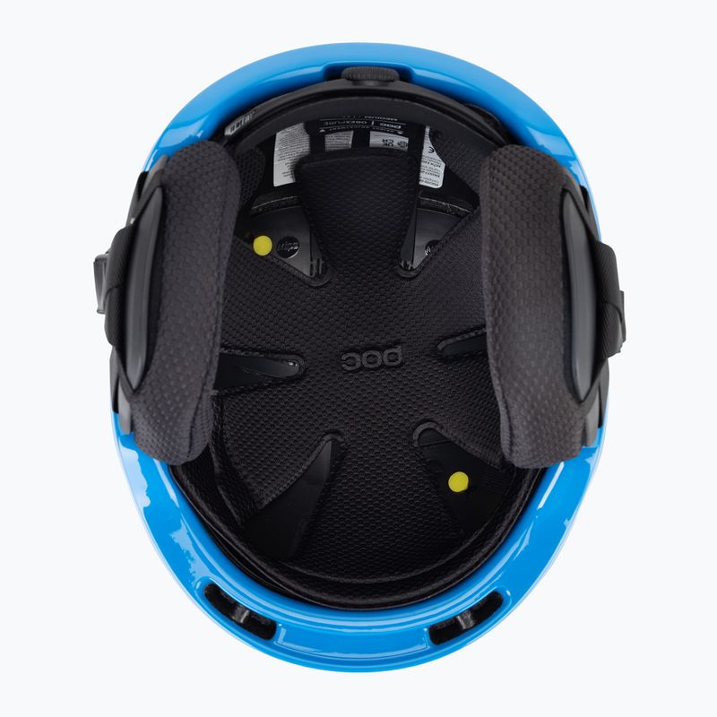 Dětské lyžařské helmy POC POCito Obex MIPS fluorescent blue 5