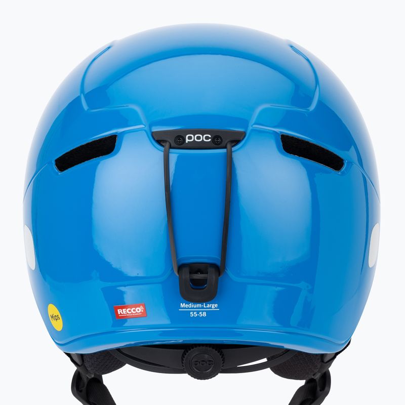 Dětské lyžařské helmy POC POCito Obex MIPS fluorescent blue 9