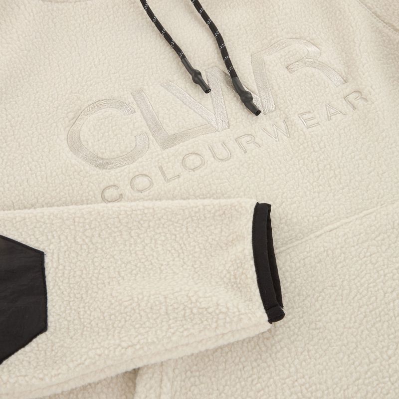 Dámská mikina Colourwear Teddy Hood 2.0 light beige 5