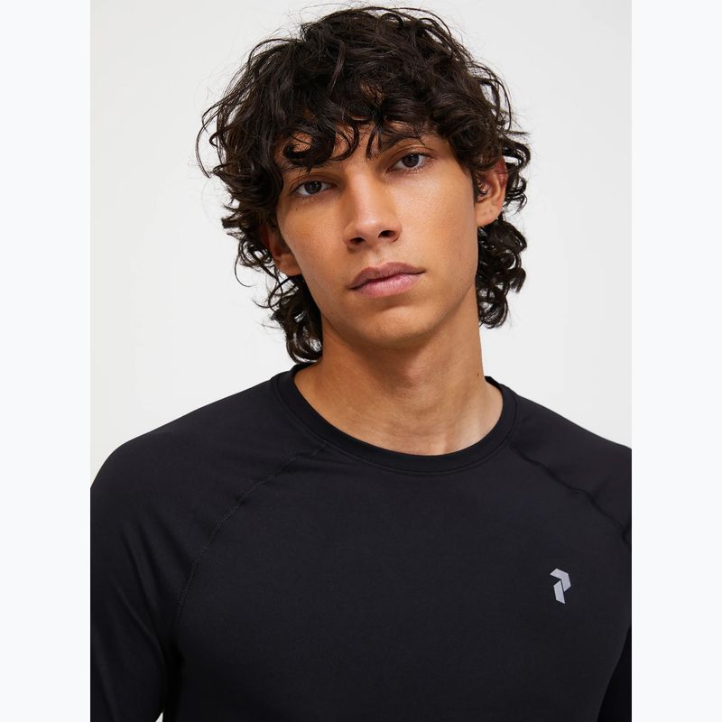 Pánská termoakční mikina Peak Performance Spirit Crew black 3