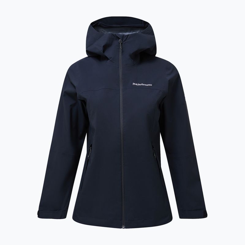 Dámská bunda do deště Peak Performance Trail Hipe Shell black