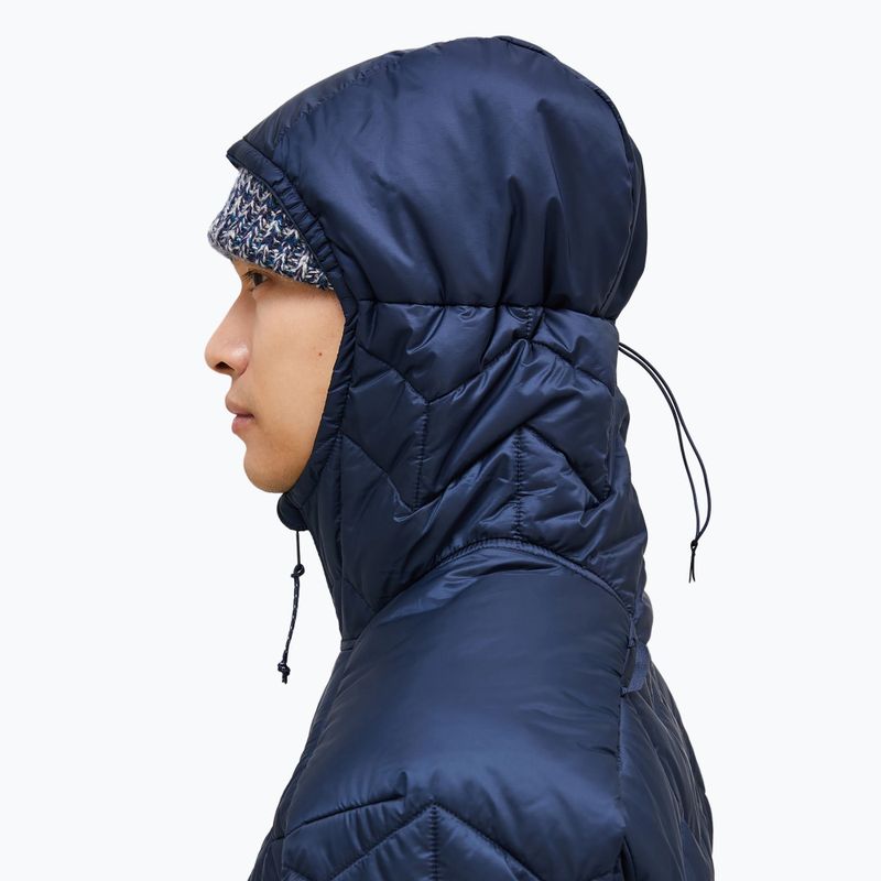 Pánská oteplená bunda Peak Performance Elevate Liner Hood blue shadow 3