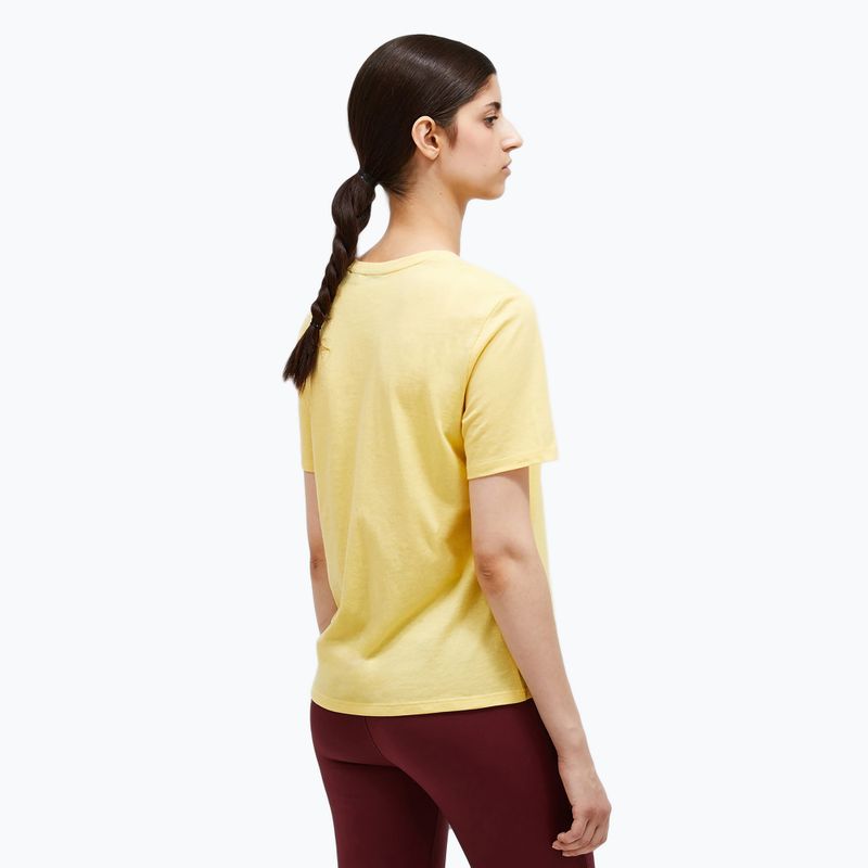 Dámské tričko Peak Performance Explore Graphic mellow yellow 2
