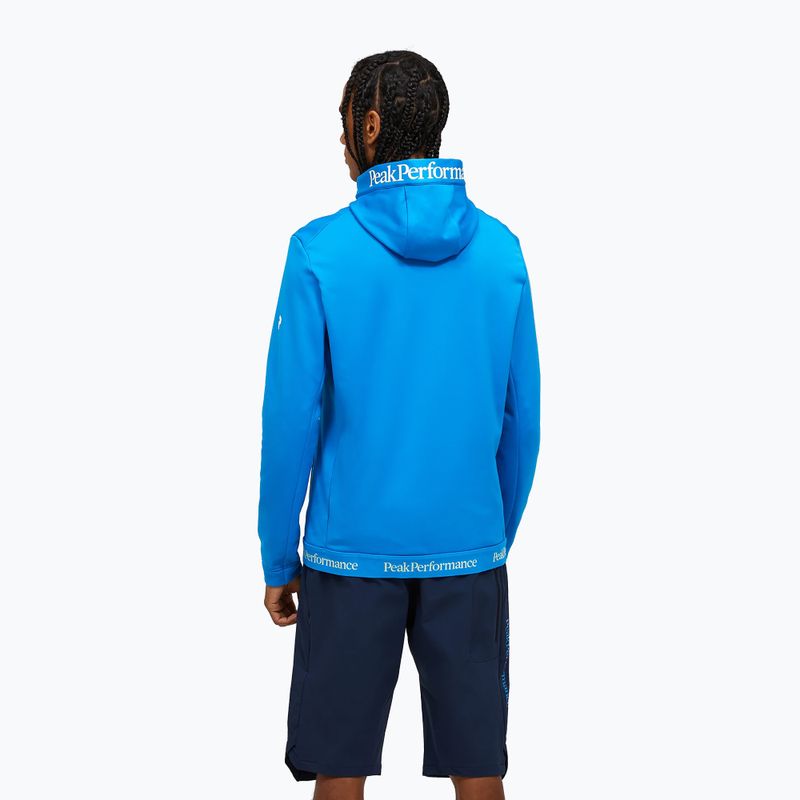 Pánská mikina Peak Performance Rider Tech Zip Hood brilliant blue 3
