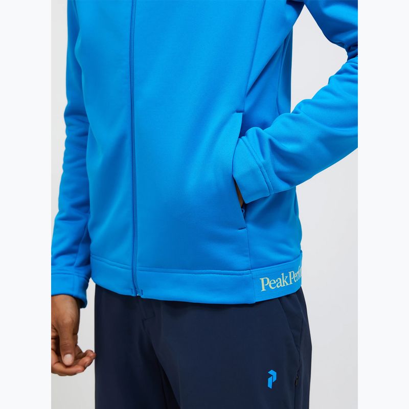 Pánská mikina Peak Performance Rider Tech Zip Hood brilliant blue 5