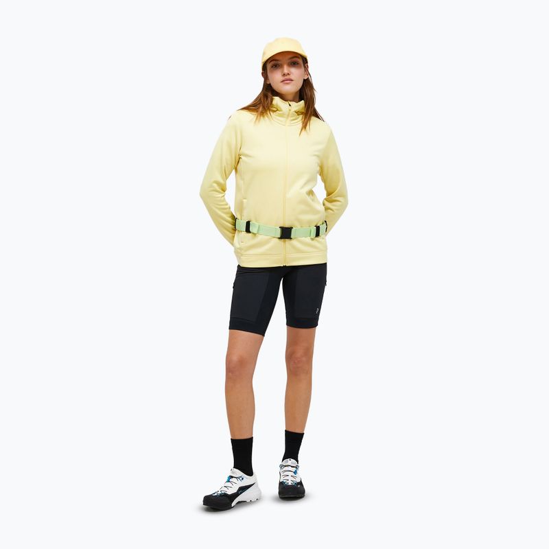 Dámská mikina Peak Performance Rider Tech Zip Hood mellow yellow 2