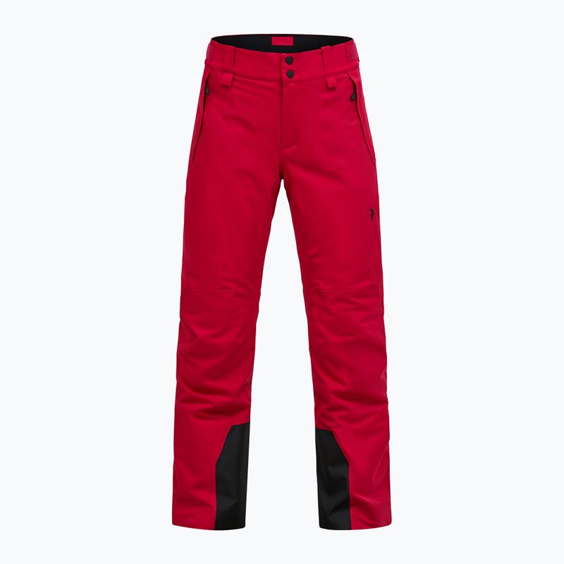 Dámské lyžařské kalhoty Peak Performance Anima Insulated tech burgundy