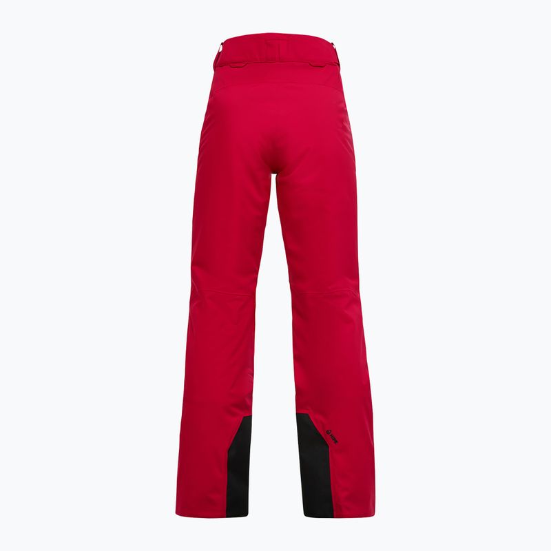 Dámské lyžařské kalhoty Peak Performance Anima Insulated tech burgundy 2