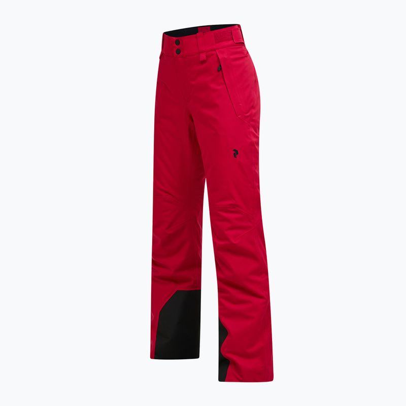 Dámské lyžařské kalhoty Peak Performance Anima Insulated tech burgundy 3