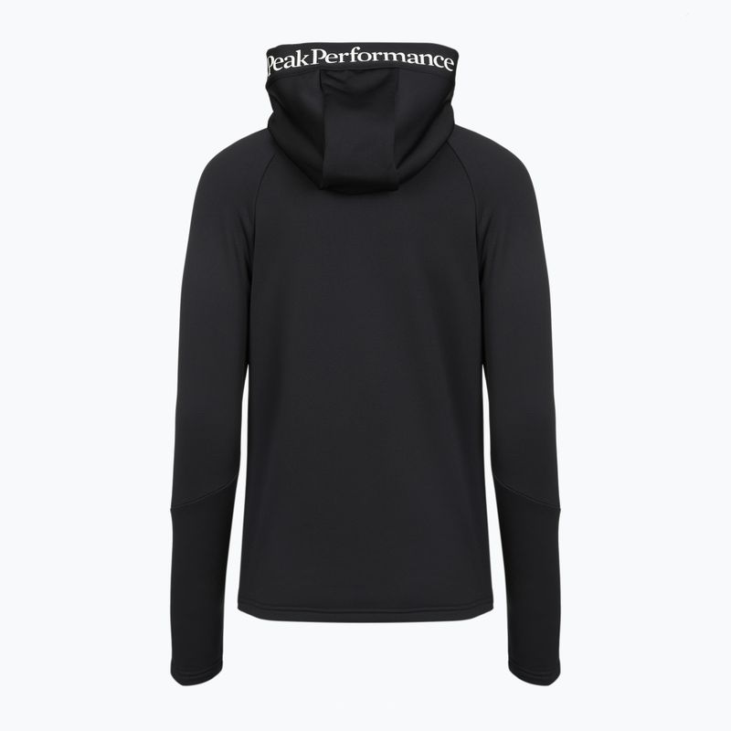 Dámská mikina Peak Performance Rider Essentials Zip Hood black/black 7