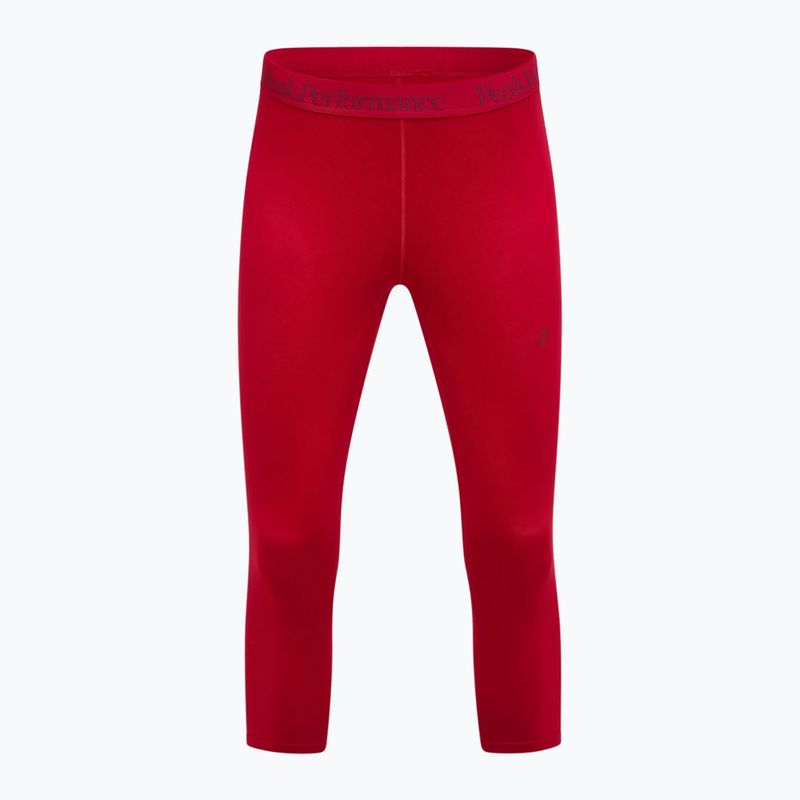 Dámské termoregulační legíny Peak Performance Spirit Short John tech burgundy 3