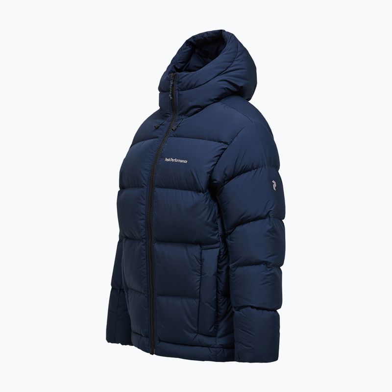 Pánská péřová bunda Peak Performance Rivel Down Jacket blue shadow 3