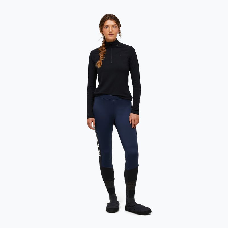 Dámské lyžařské kalhoty Peak Performance Rider Essentials blue shadow/black 2