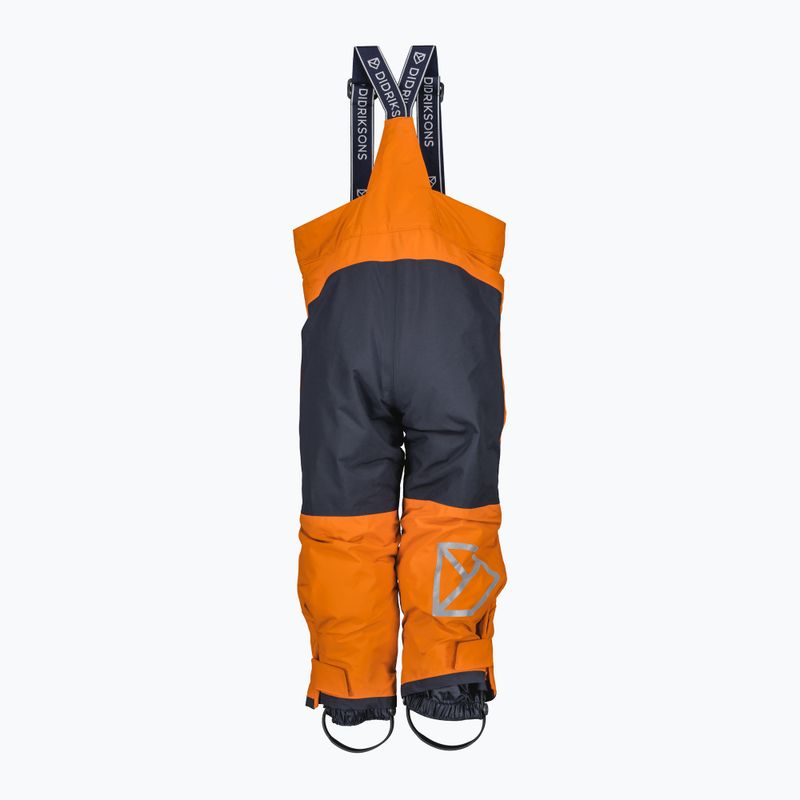 Dětské lyžařské kalhoty Didriksons Idre orange jam 7