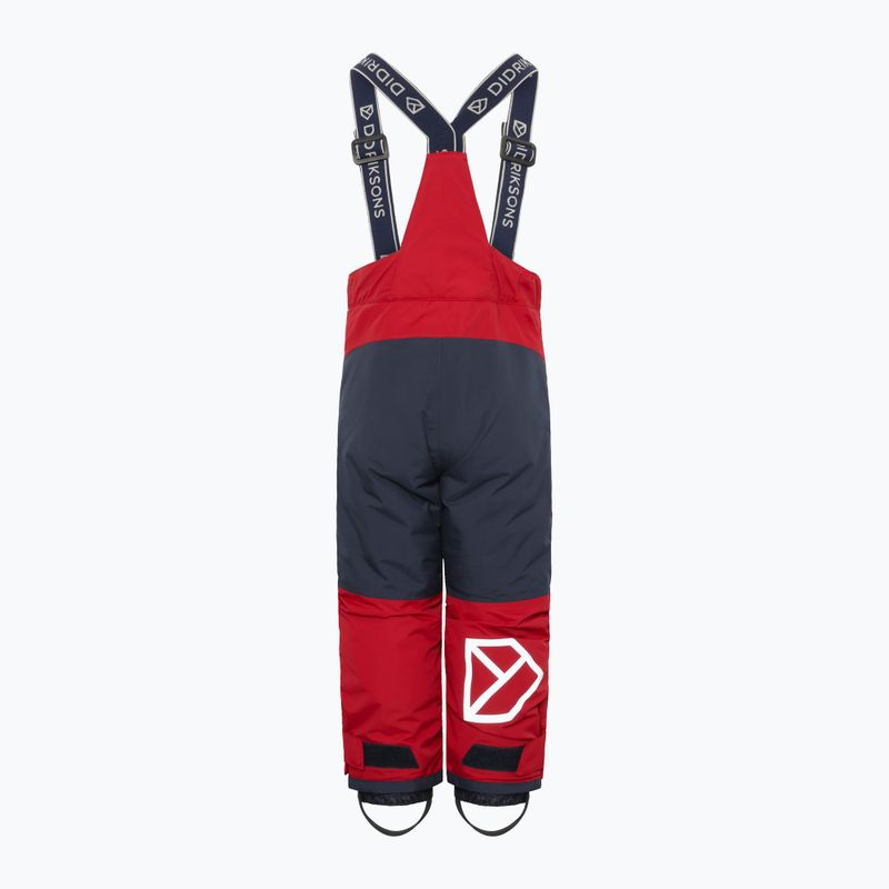 Dětské lyžařské kalhoty Didriksons Idre pomme red 2