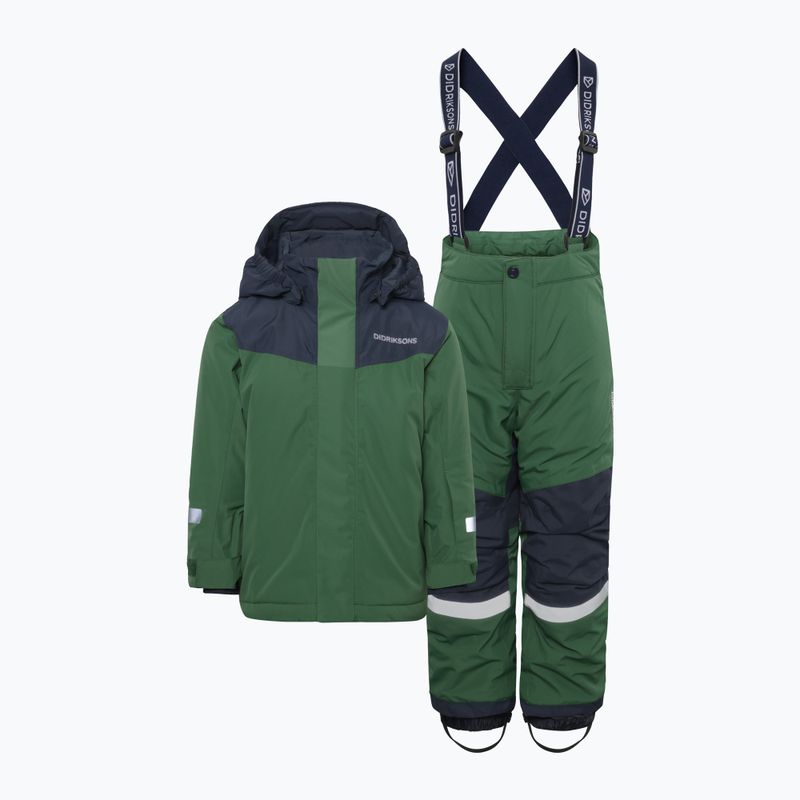 Dětská lyžařská souprava Didriksons Skare pine green