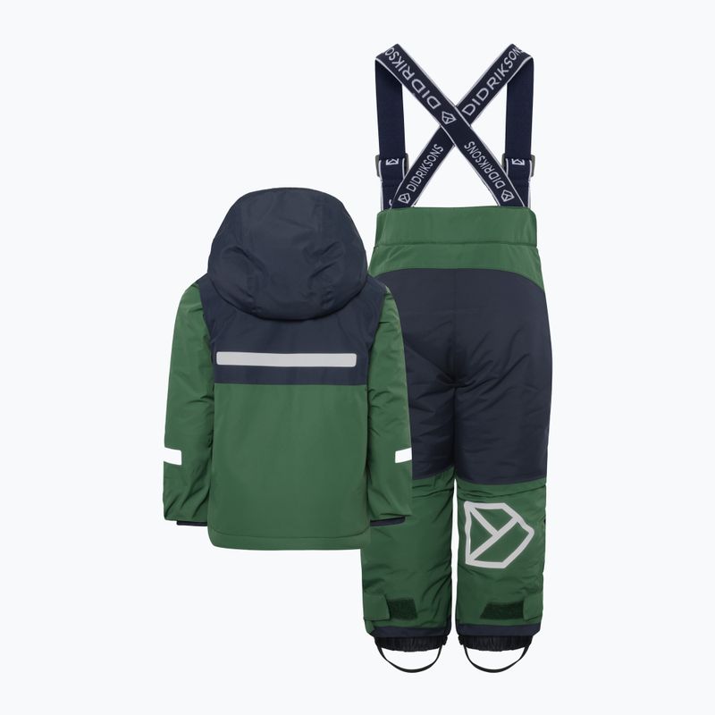 Dětská lyžařská souprava Didriksons Skare pine green 2