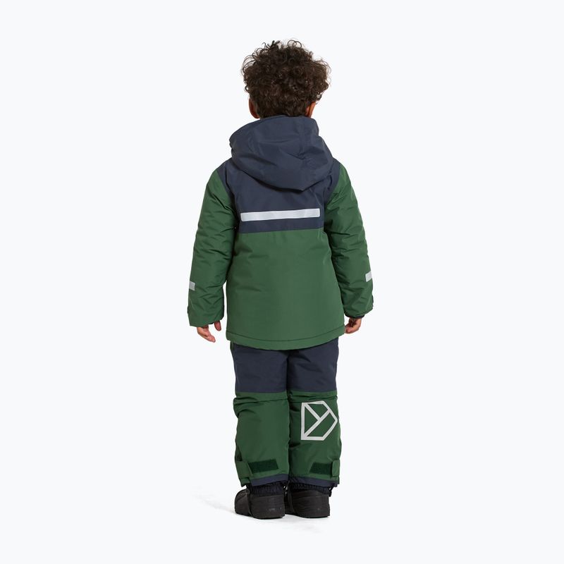 Dětská lyžařská souprava Didriksons Skare pine green 7