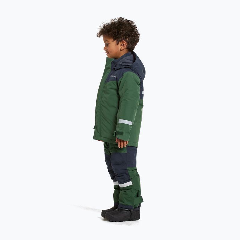 Dětská lyžařská souprava Didriksons Skare pine green 9