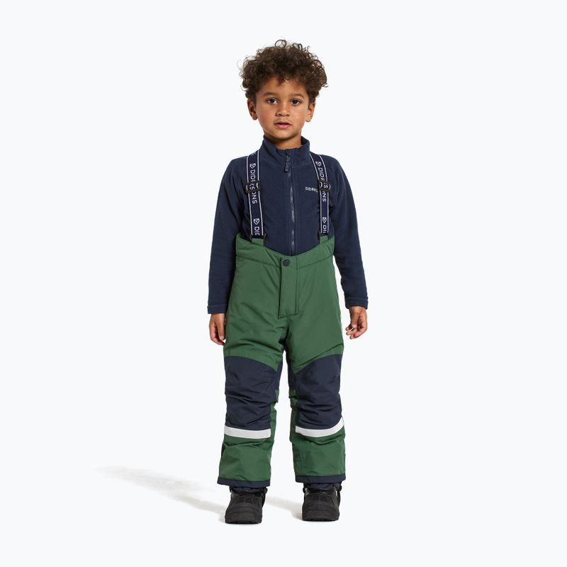 Dětská lyžařská souprava Didriksons Skare pine green 10