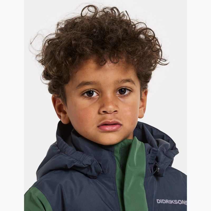 Dětská lyžařská souprava Didriksons Skare pine green 11