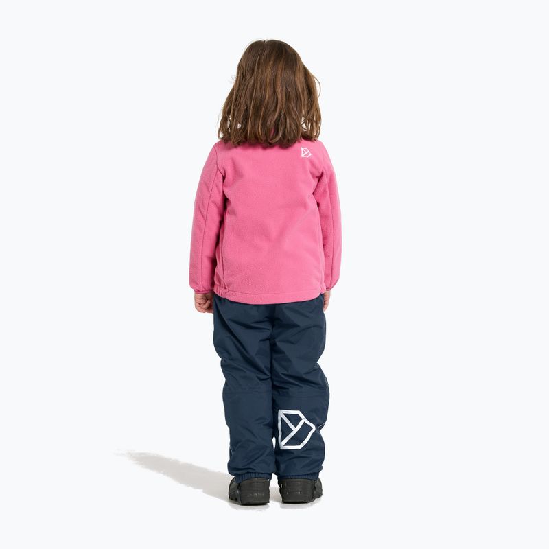 Dětská fleecová mikina Didriksons Muskot sweet pink 3