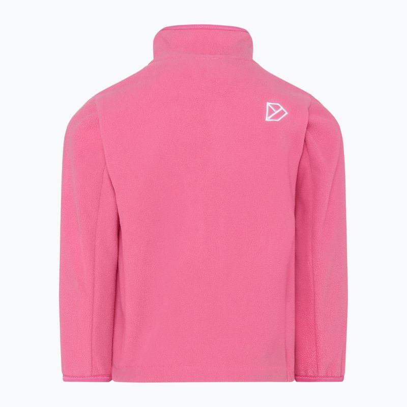 Dětská fleecová mikina Didriksons Muskot sweet pink 9