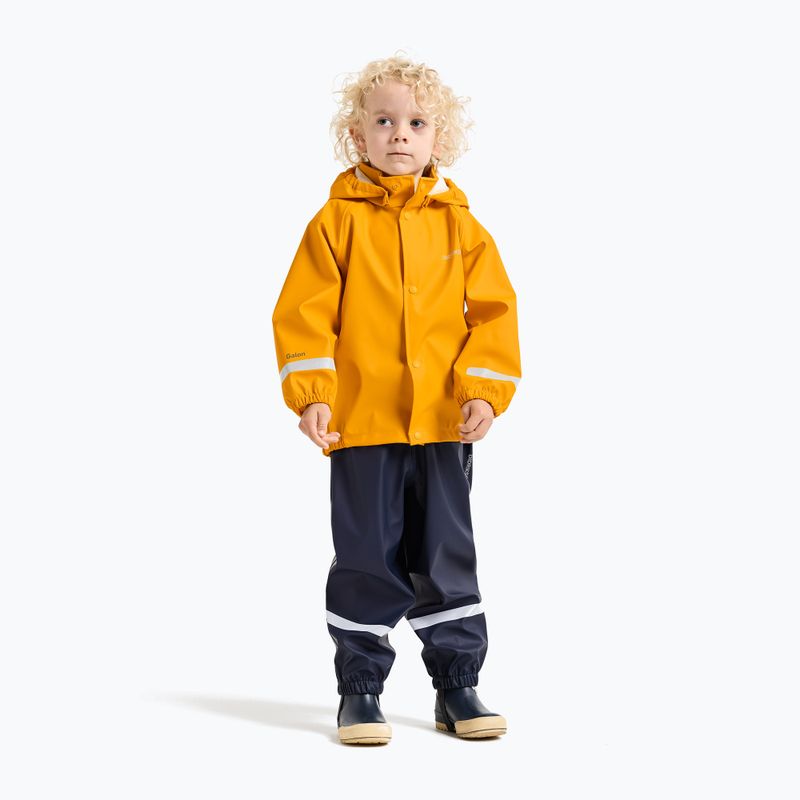 Dětská nepromokavá bunda Didriksons Slaskeman oat yellow 2