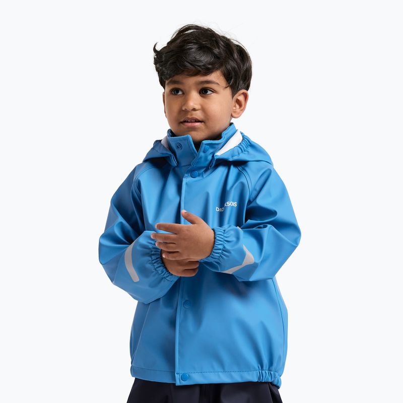 Dětská nepromokavá bunda Didriksons Slaskeman sharp blue