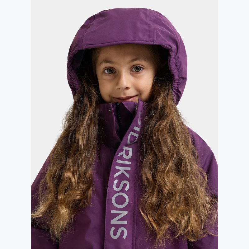 Dětská lyžařská kombinéza Didriksons Talvi Cover 2 northern purple 6