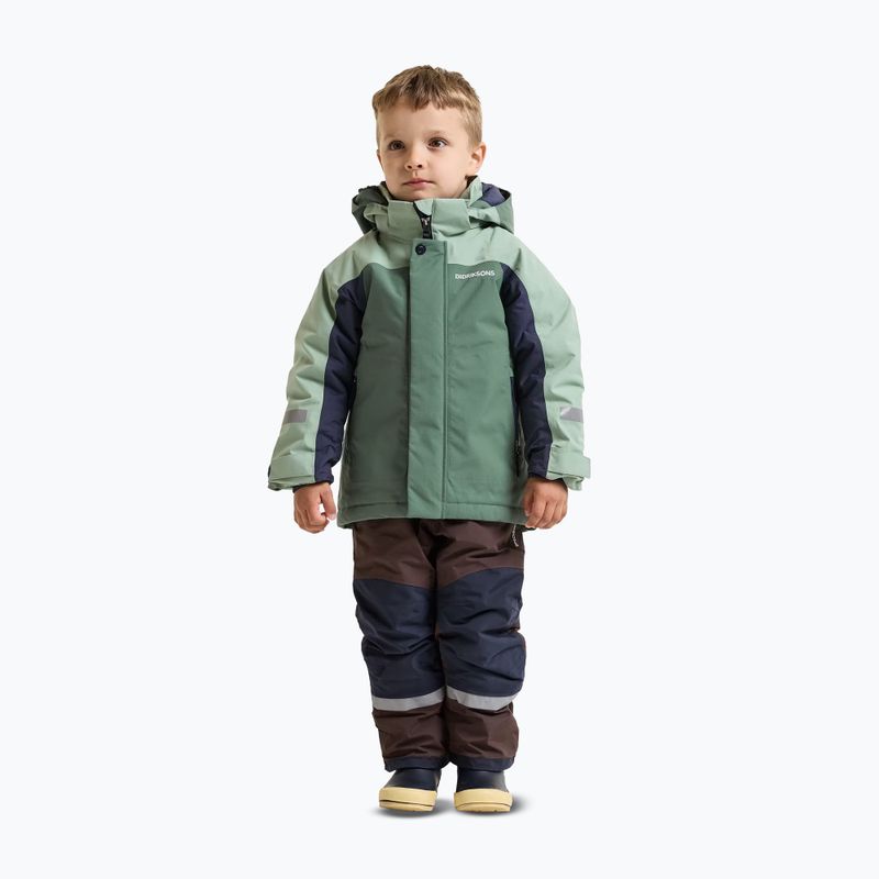 Dětská bunda Didriksons Neptune 5 dark moss 3