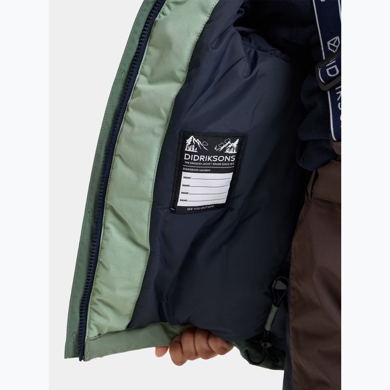 Dětská bunda Didriksons Neptune 5 dark moss 10