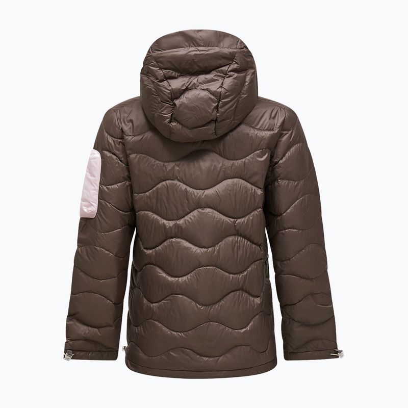 Dámská péřová bunda Peak Performance Helium Utility Down terrain tan/mountain blush 8