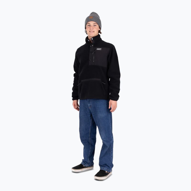 Pánská mikina Colourwear Snap Pile black 2