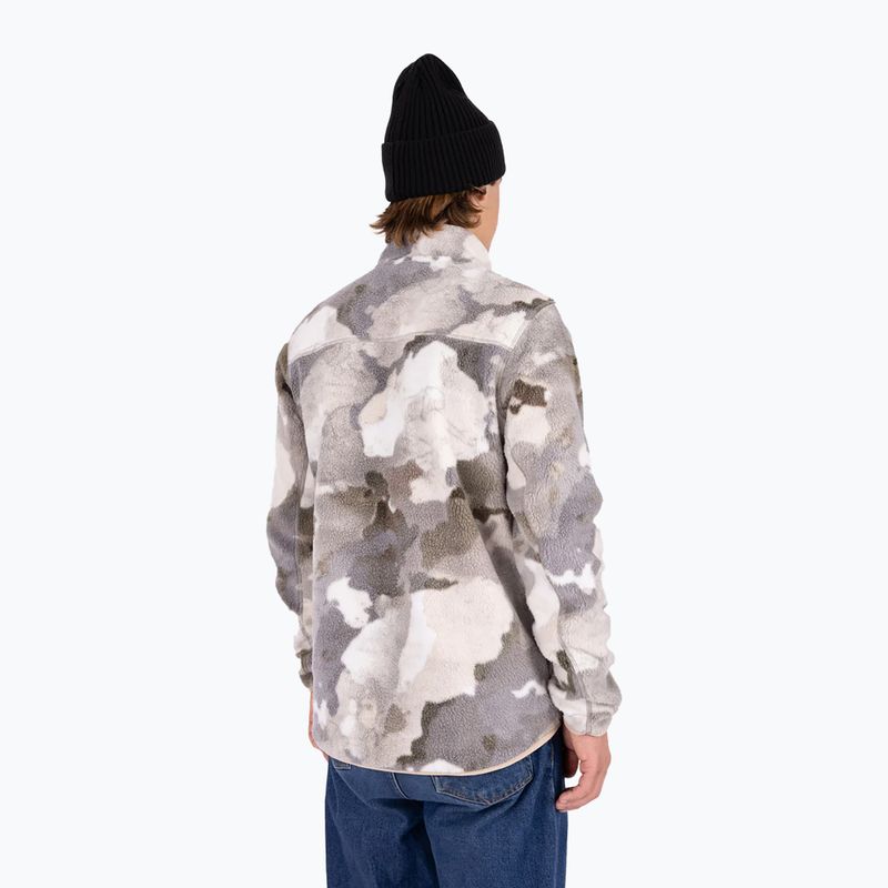 Pánská mikina Colourwear Snap Pile water camo 3