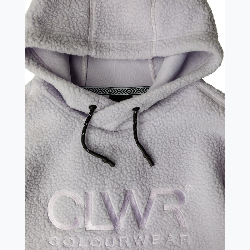 Dámská mikina Colourwear Teddy Hood 2.0 lilac 3