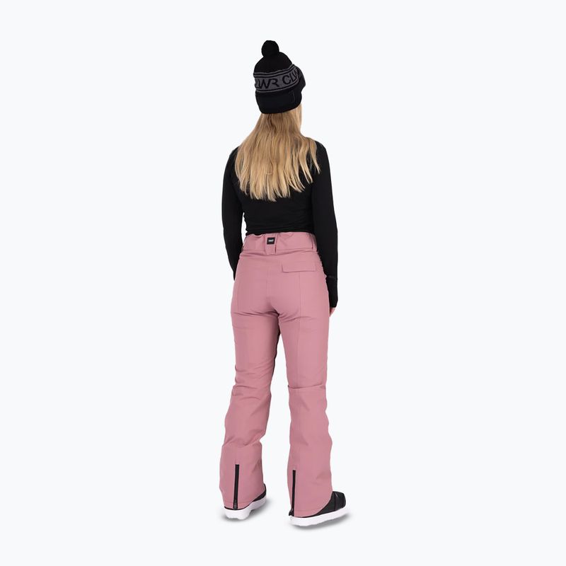 Dámské snowboardové kalhoty Colourwear Cork dk rose 4