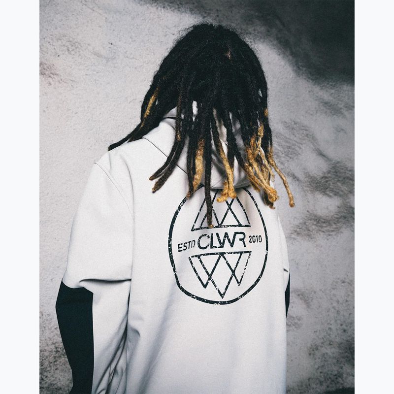 Snowboardová mikina Colourwear Est 2010 Hood off-white 13