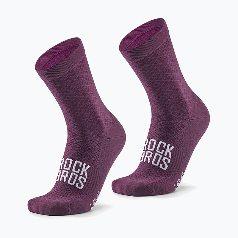 Ponožky Rockbros Road To Sky purple