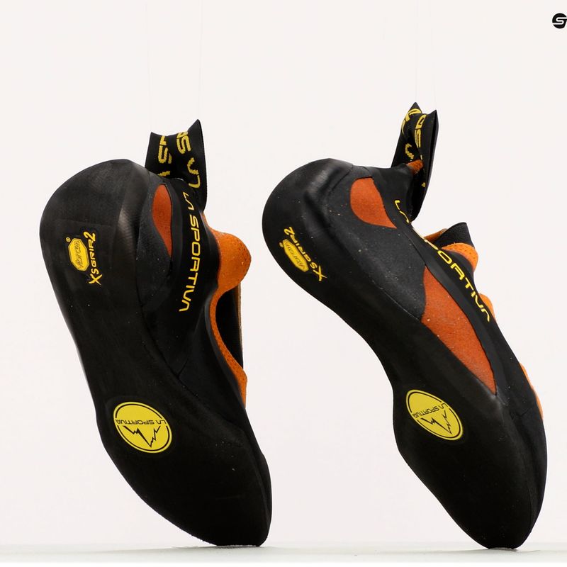 Pánské lezečky La Sportiva Cobra oranžové 20N200200 9
