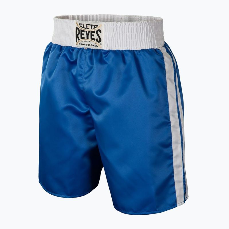 Pánské boxerské šortky Cleto Reyes Satin Boxing blue/white 5