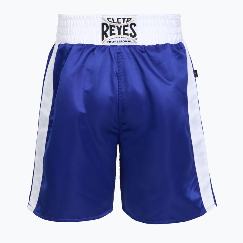 Pánské boxerské šortky Cleto Reyes Satin Boxing blue/white 2