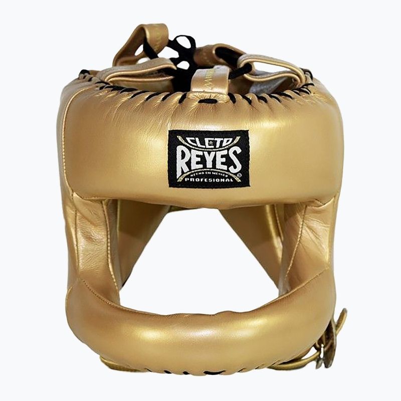 Boxerská přilba Cleto Reyes With Round Face Bar gold 7